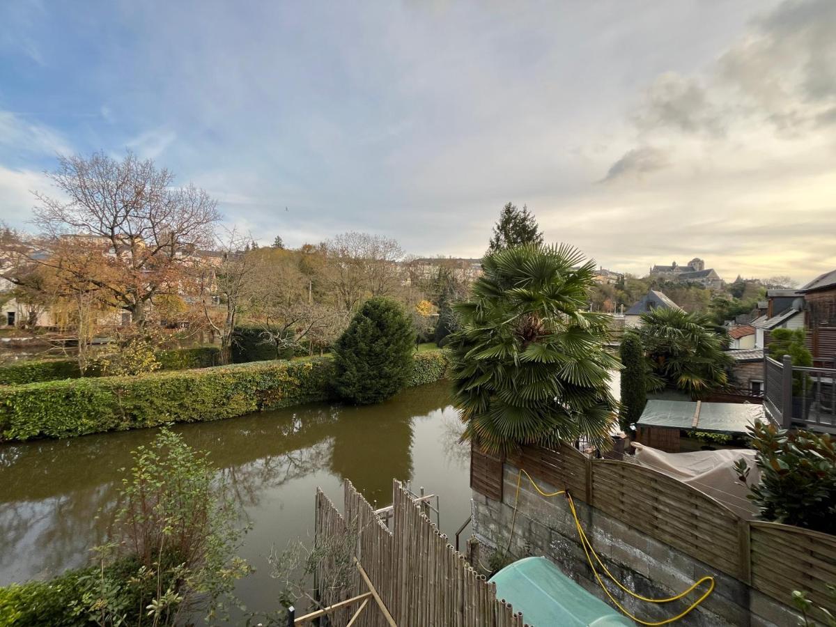 ルマン Au Fil De L'Eau - Riviere - Garage Pour Motos - 4 Persヴィラ エクステリア 写真